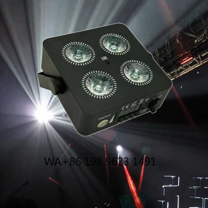 Event Party Dj - 4X18W Flat Mini LED Par Light