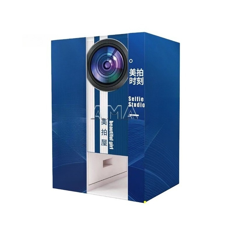 Photo Booth Frame - Photo Camera With Printer 360 Selfie