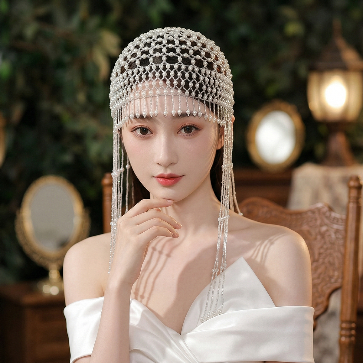 Luxury Pearls Beaded Headwrap  - Event Suppliers 评论和价格
