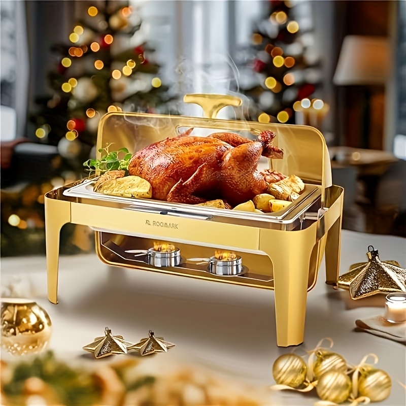 9QT Stainless Steel Buffet War - Event & Party Supply Photos 评论和价格