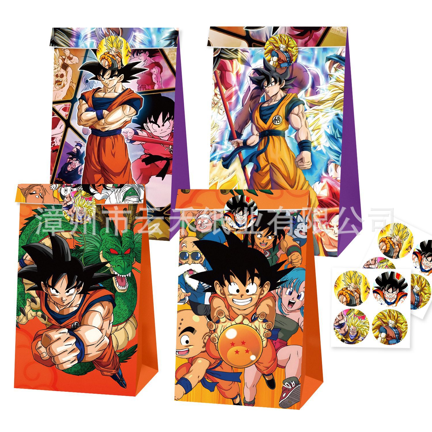 12/24pcs Set Dragon Ball Son G - Party Favor Bag 评论和价格