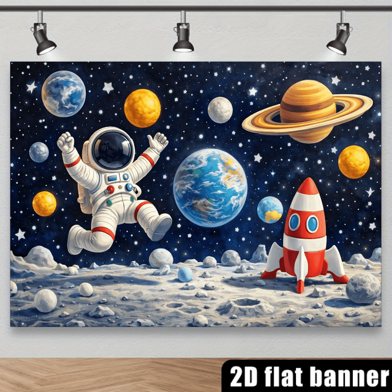 Rocket launches 2D flat wall f - Event Launch Party 评论和价格