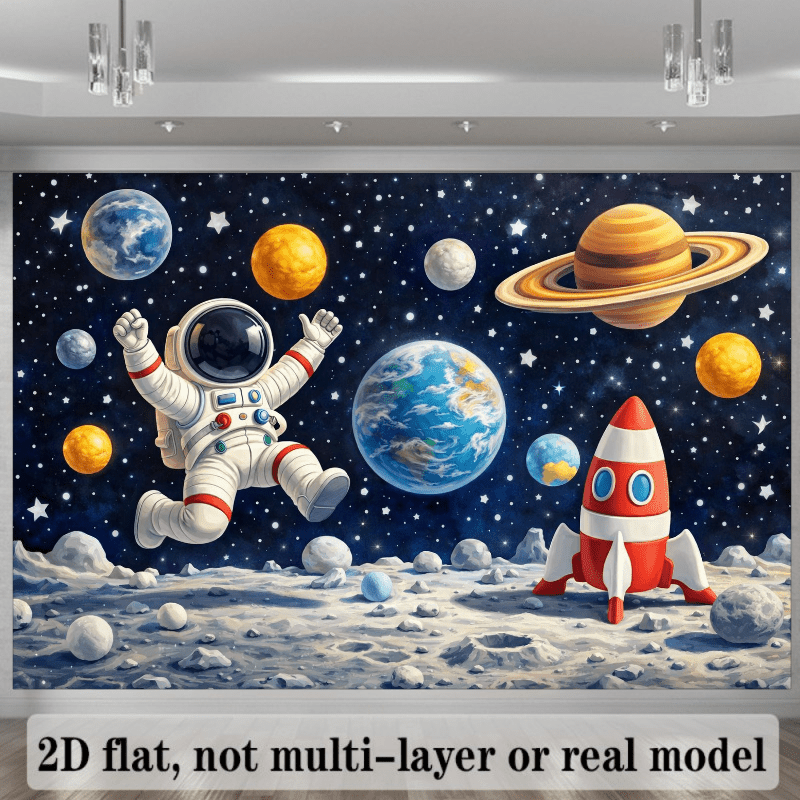 Rocket launches 2D flat wall f - Event Launch Party 评论和价格