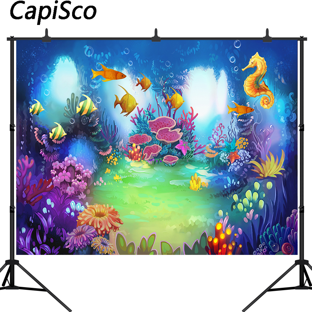 Capisco Under the sea photogra - Dessert Table Backdrop 评论和价格
