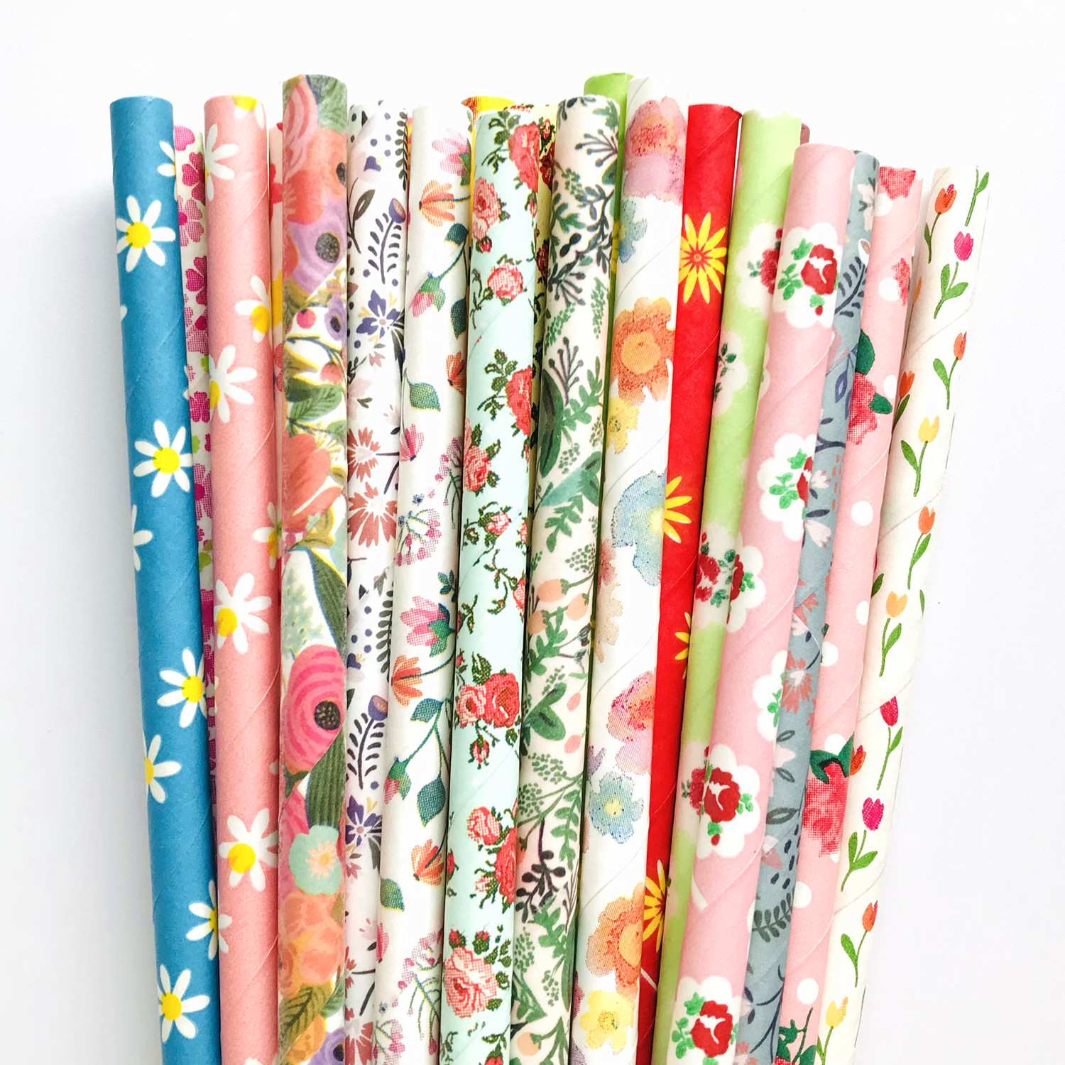 1000 Pcs Pick Your Colors Vint - Paper Straw Color 评论和价格