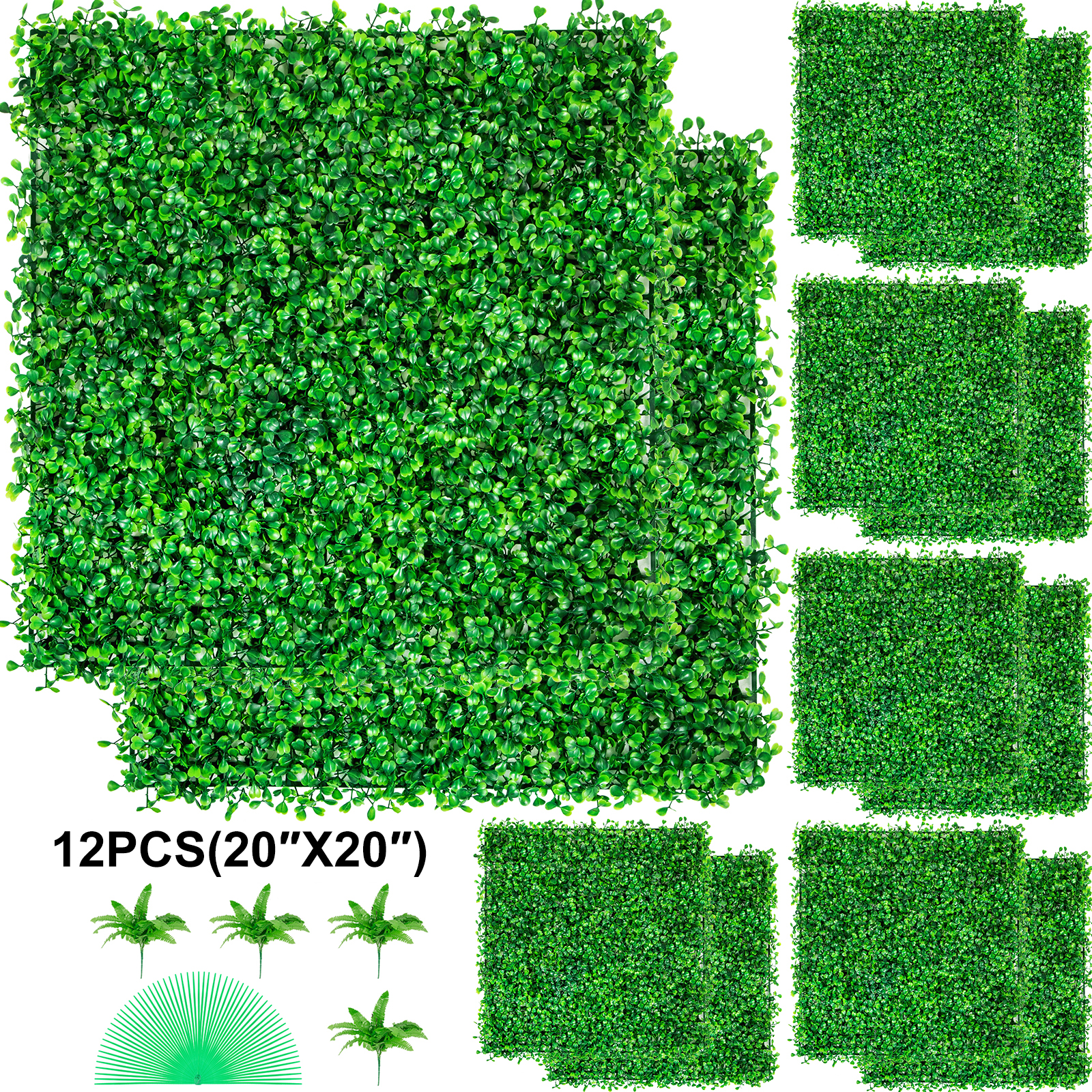 SucceBuy Artificial Plant Wall - Flower Wall Panel 评论和价格