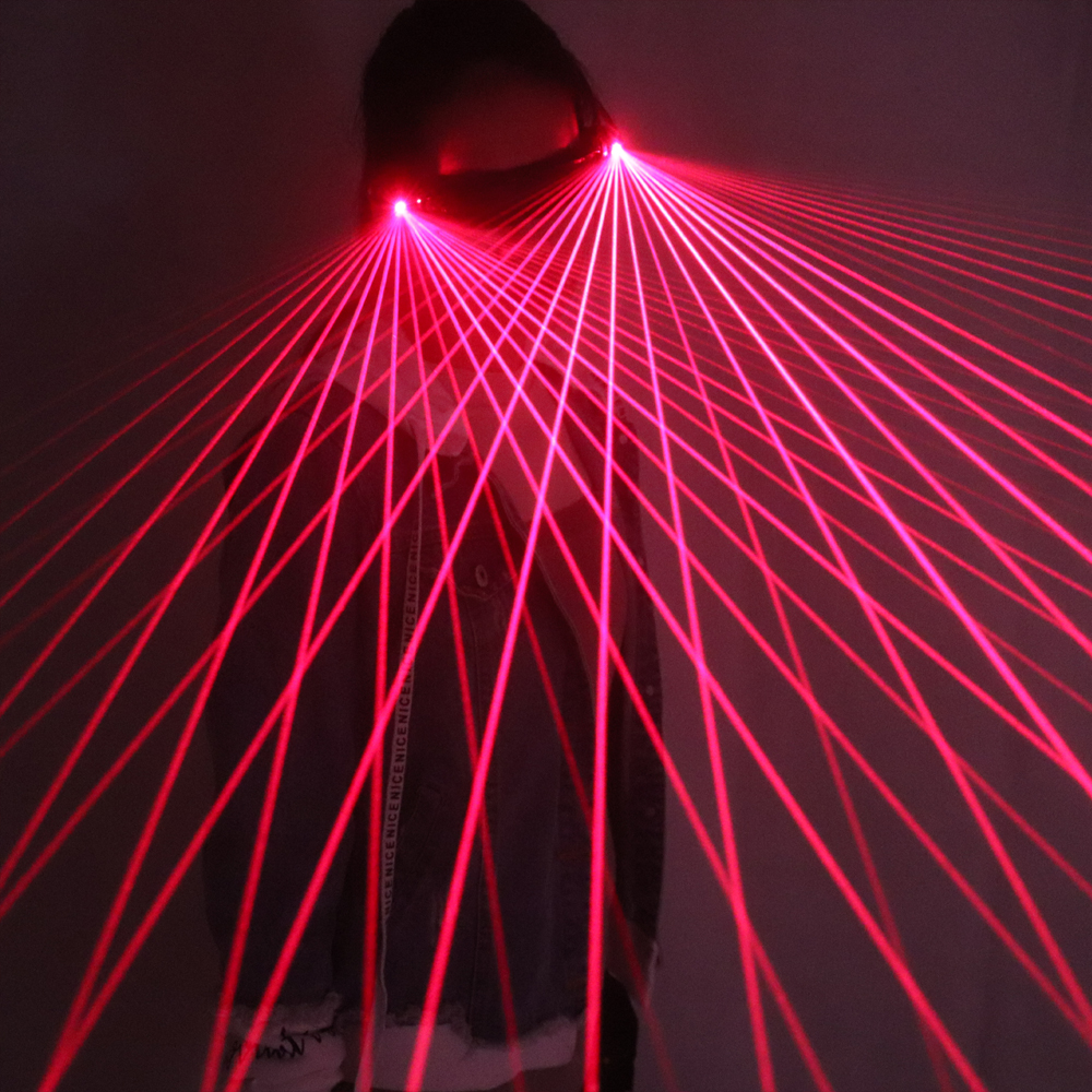 Red Laser Glasses 650nm LED Gl - Event Party Dj 评论和价格