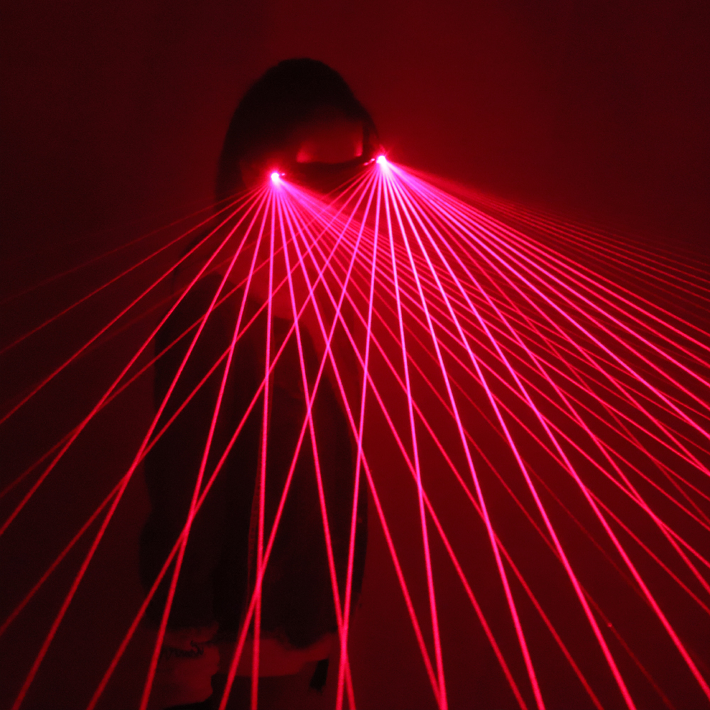 Red Laser Glasses 650nm LED Gl - Event Party Dj 评论和价格