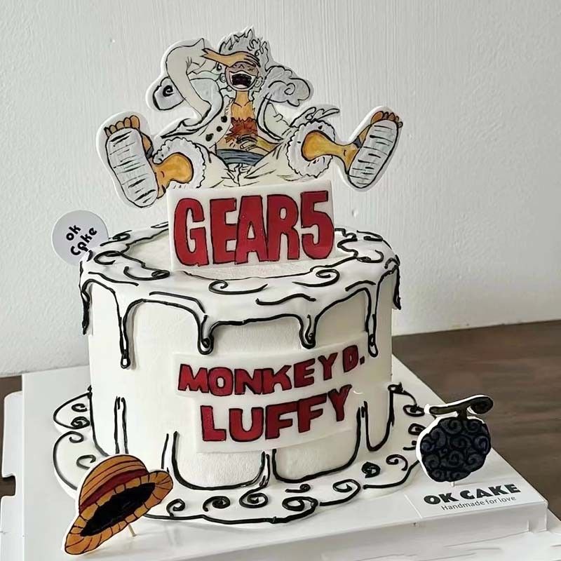3-6pcs One Piece cake decorati - Event Support 评论和价格