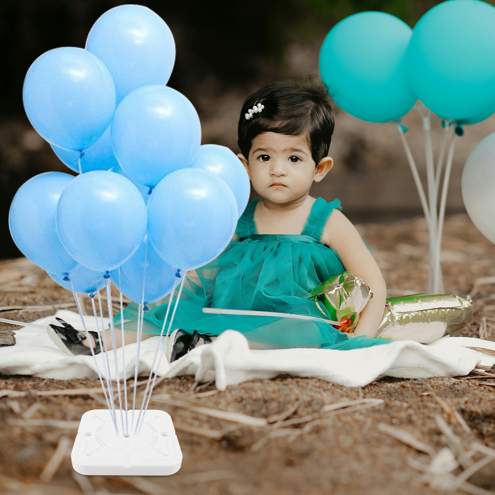 4 Pcs Water Filling Base Ballo - Balloon Arch Kit 评论和价格