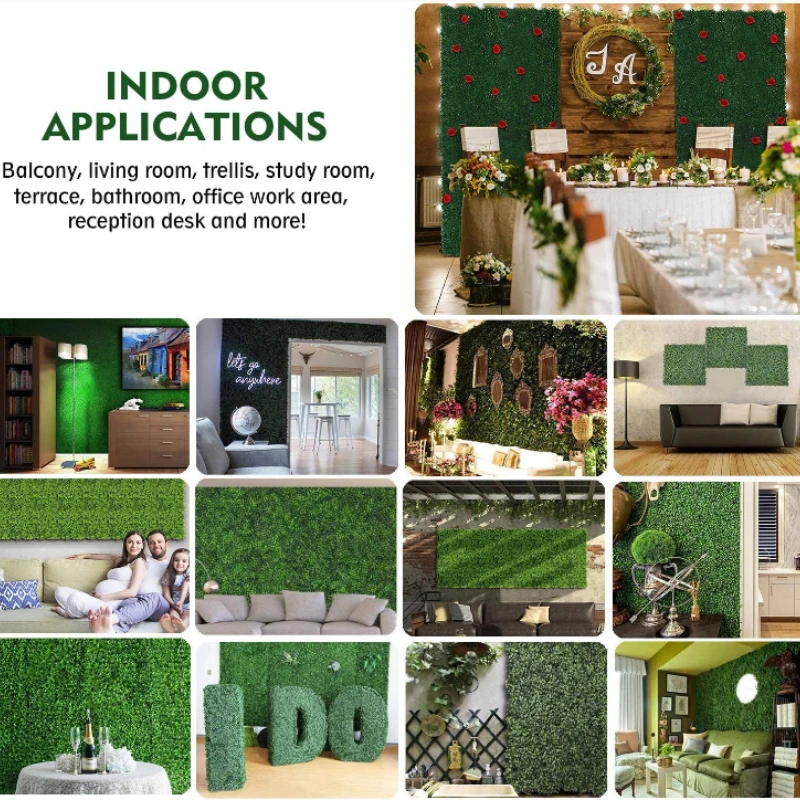 Artificial Plants Grass Wall B - Flower Wall Panel 评论和价格