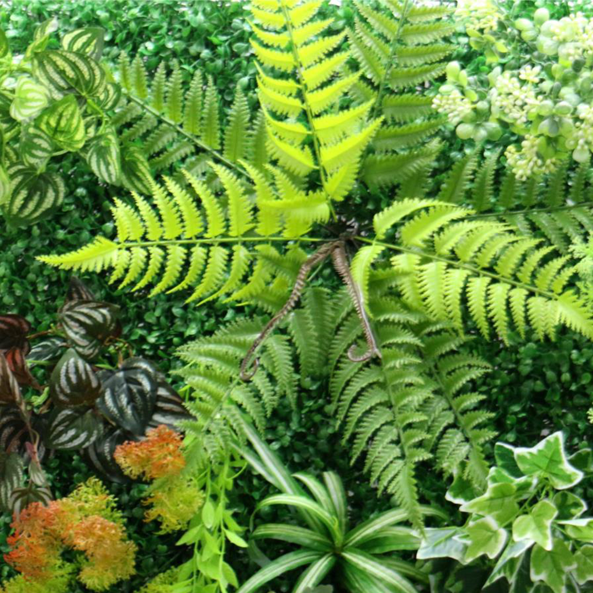 Artificial Plant Wall Plastic  - Flower Wall Panel 评论和价格