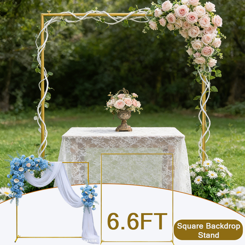 Wedding Arch 6.6FT X 6.6FT Squ - Balloon Arch Kit 评论和价格