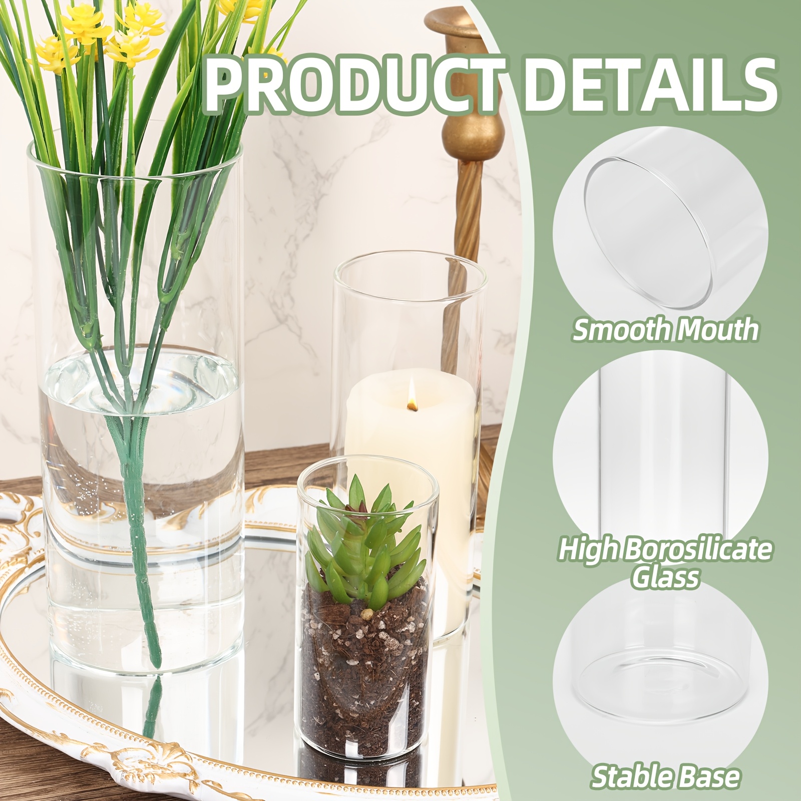Set of 35 High-Quality Thick G - Centerpiece Stick 评论和价格