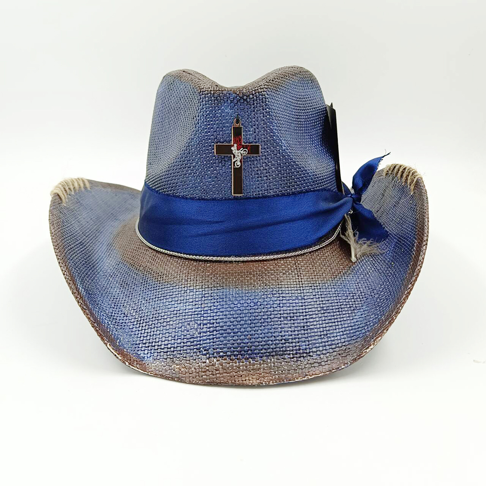 Western summer cowboy hat stra - Paper Straw Color 评论和价格