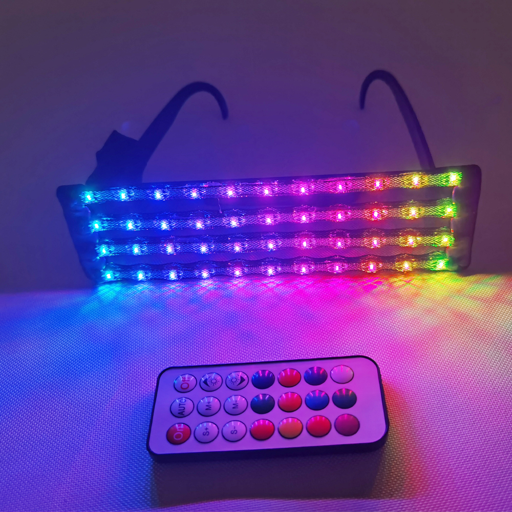 Fashion Glow Party Glasses Lig - Event Party Dj 评论和价格