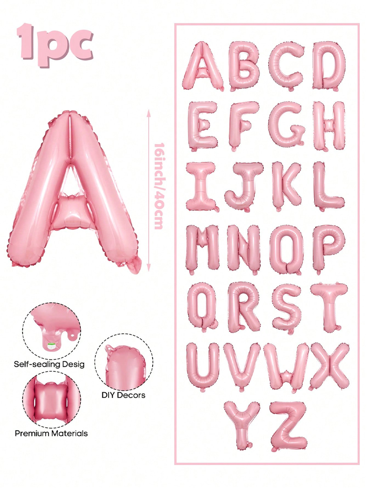 16 inch pink letter decoration - Event Z 评论和价格