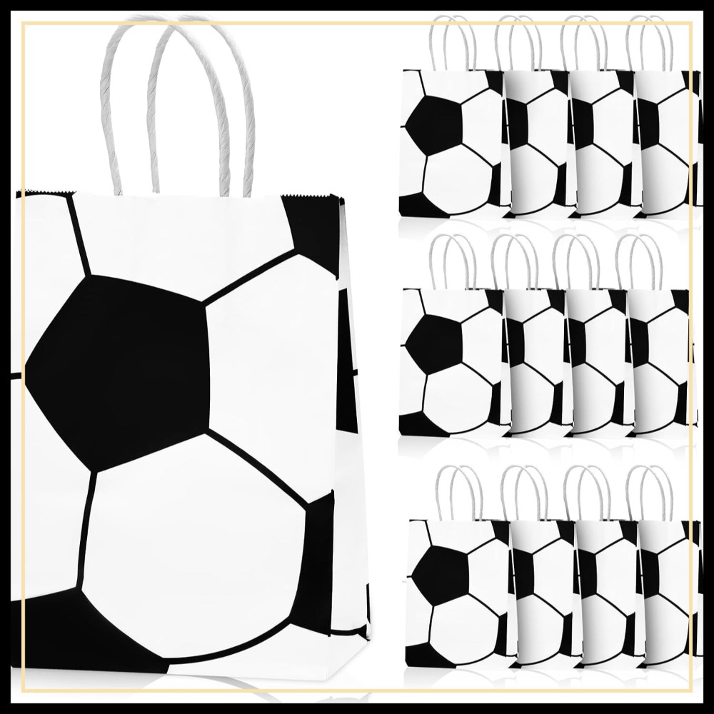 12 Pcs Soccer Party Favor Bags - Party Favor Bag 评论和价格