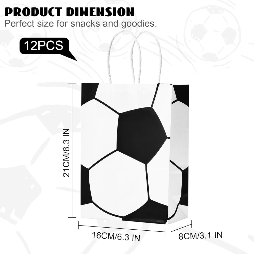 12 Pcs Soccer Party Favor Bags - Party Favor Bag 评论和价格