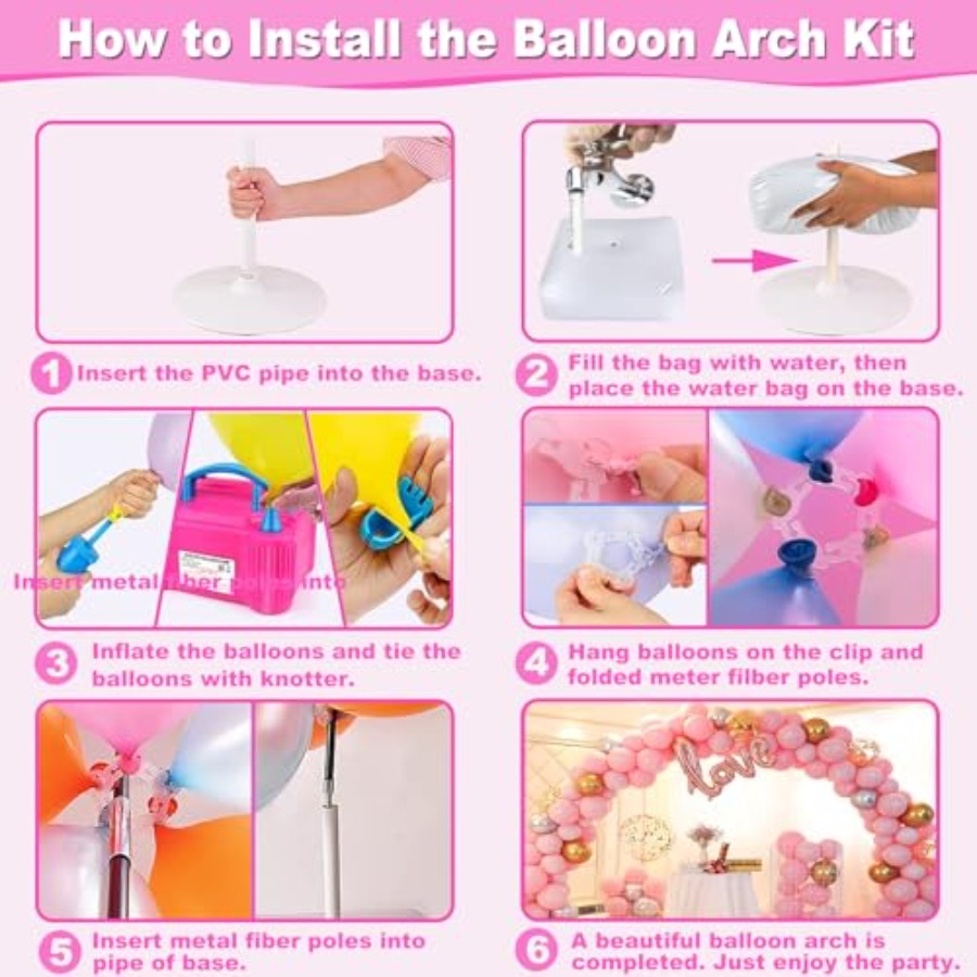 Balloon Arch Kit and Balloon P - Balloon Arch Kit 评论和价格