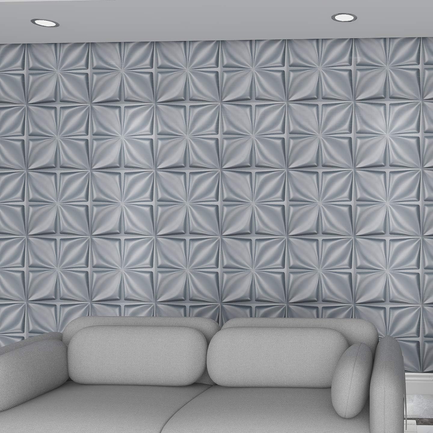 3D Wall Panel PVC Flower Desig - Flower Wall Panel 评论和价格