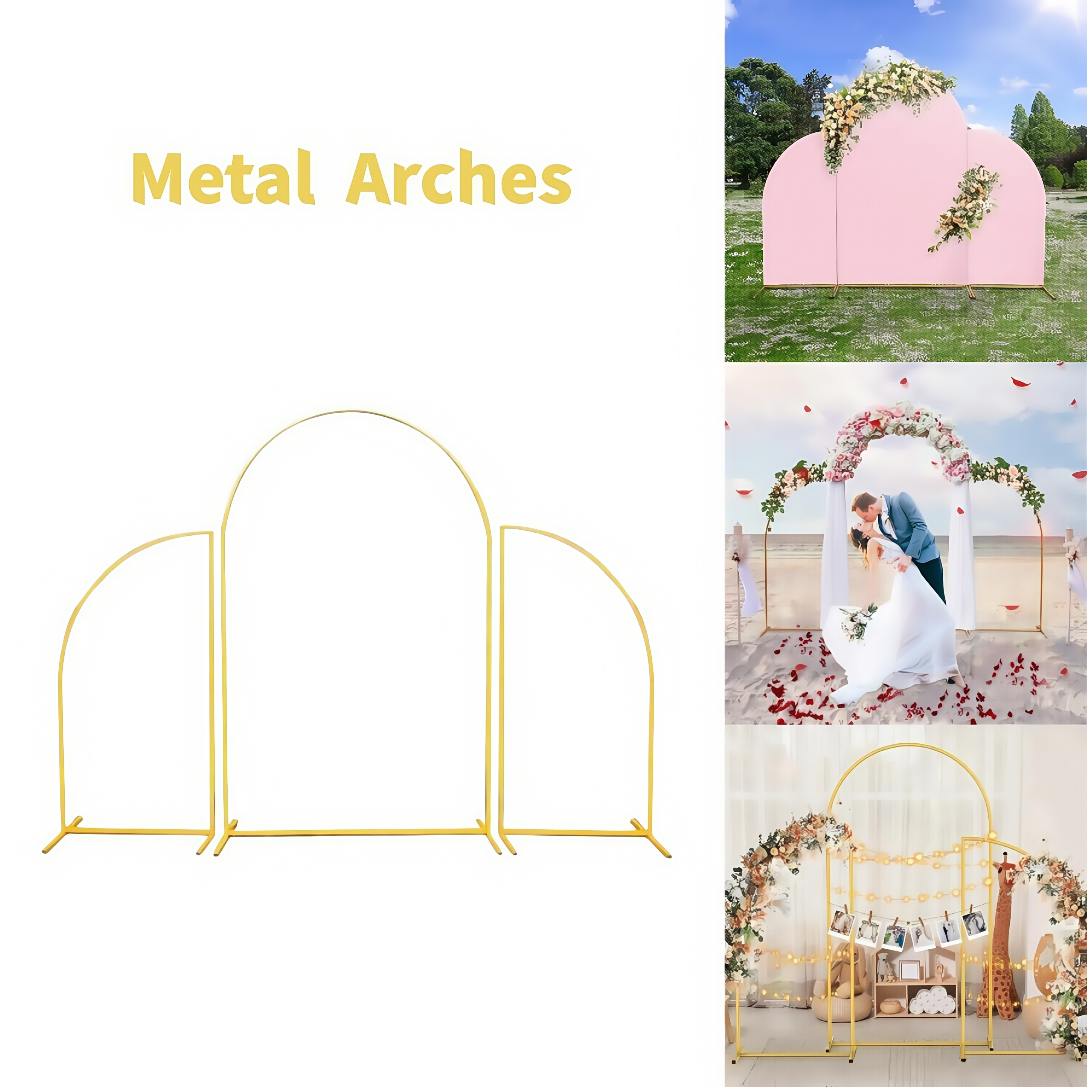 Crown Metal Arch Stand,3pcs Se - Balloon Arch Kit 评论和价格