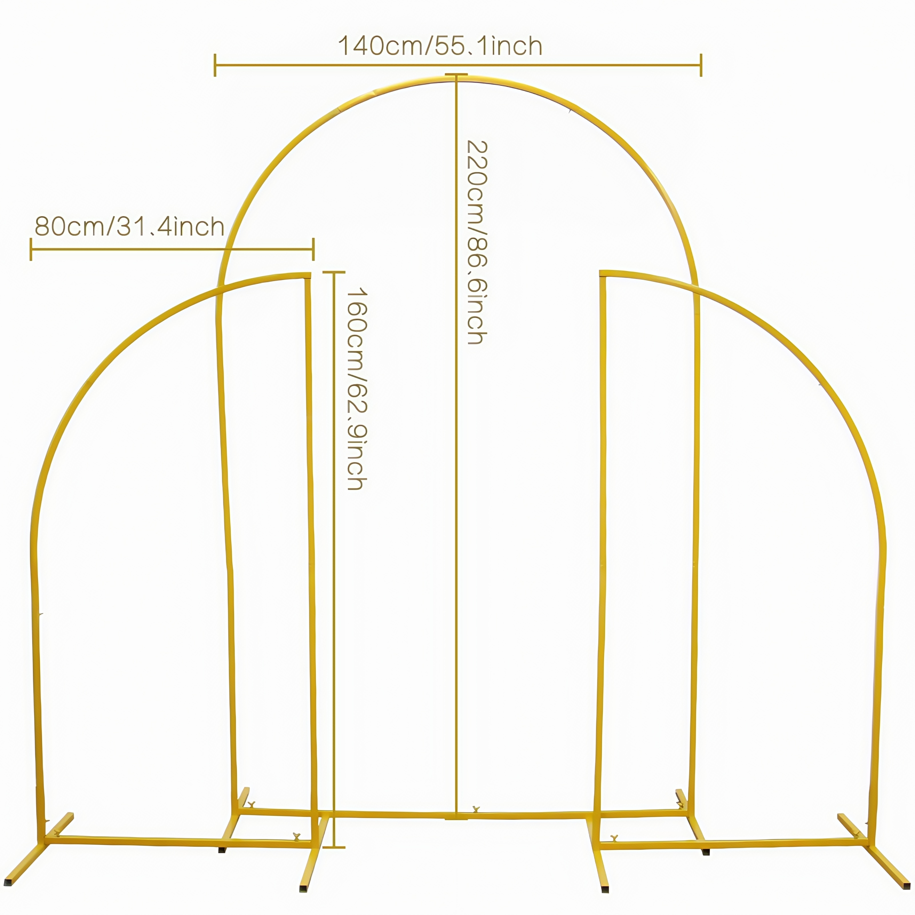 Crown Metal Arch Stand,3pcs Se - Balloon Arch Kit 评论和价格
