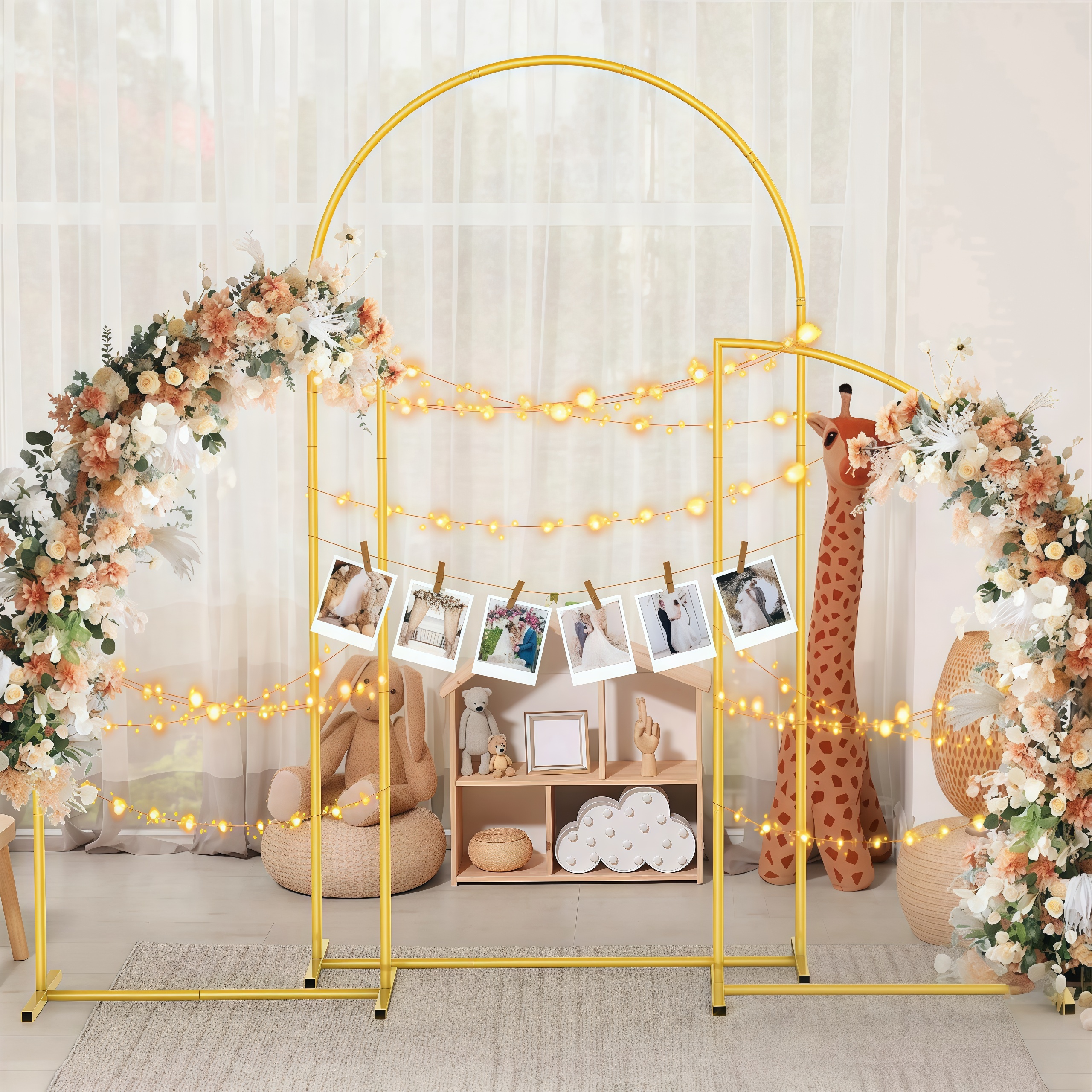 Crown Metal Arch Stand,3pcs Se - Balloon Arch Kit 评论和价格