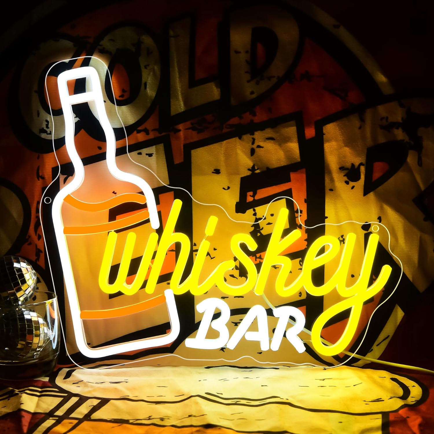 Whiskey Bar Neon Sign Business - Neon Sign Party 评论和价格