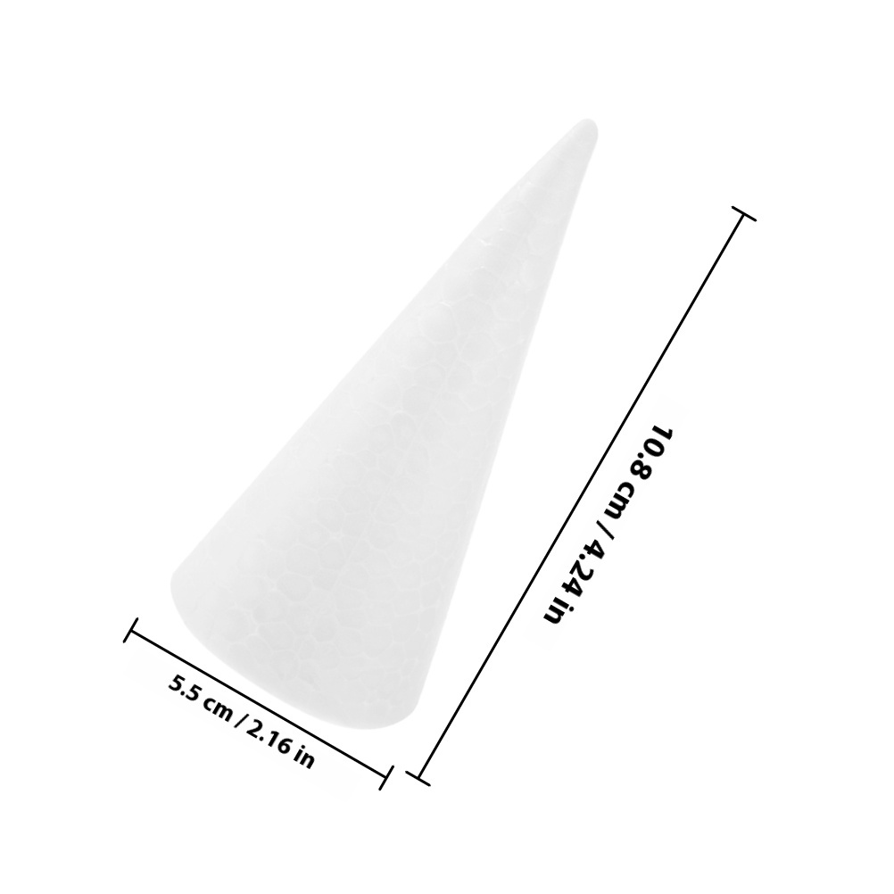 20pcs Polystyrene Foam Cones,  - Cotton Candy Cone 评论和价格