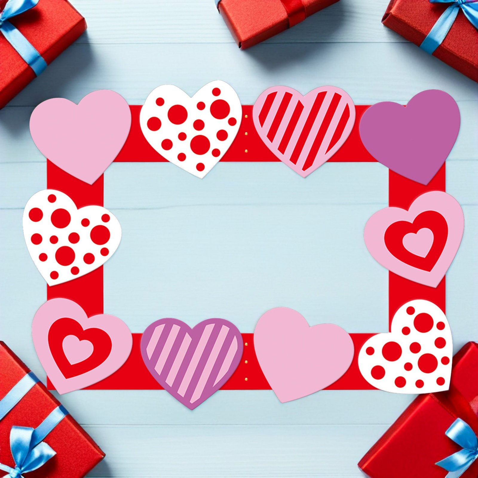 Valentine's Day Picture Frames - Photo Booth Frame 评论和价格