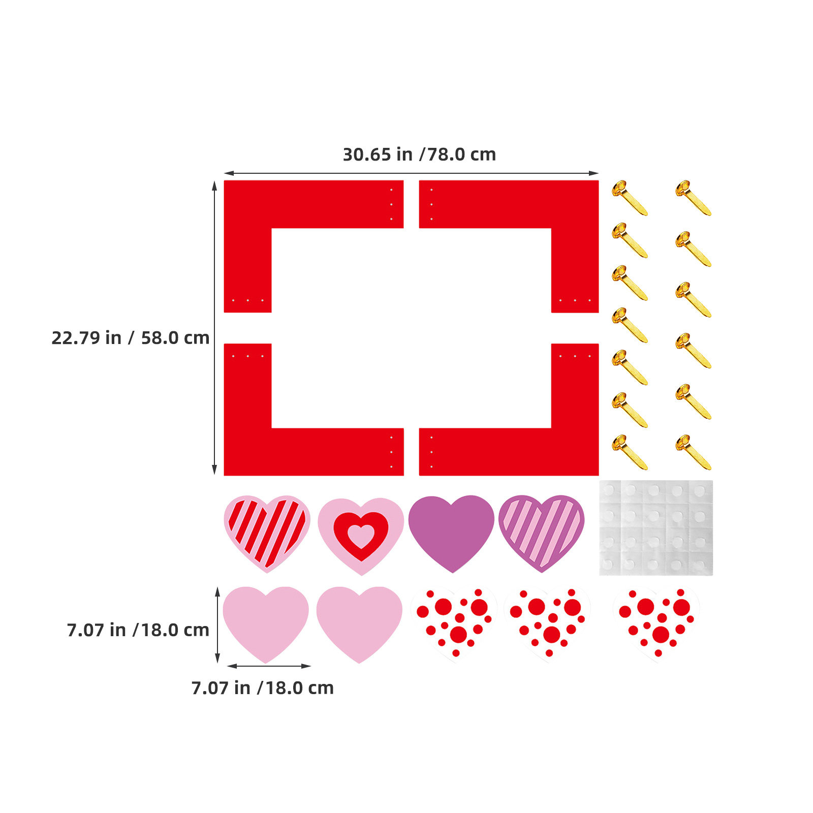 Valentine's Day Picture Frames - Photo Booth Frame 评论和价格