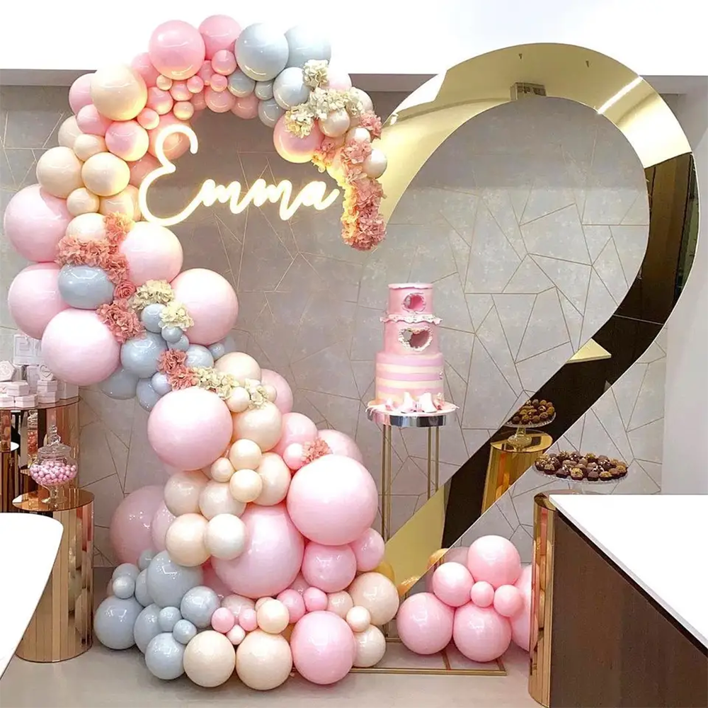 Hot Sale Gold Trim Flower Acry - Party Event Supplier 评论和价格