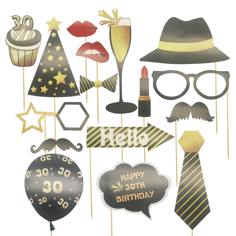 30 40 50 60 Birthday Photo Boo - Photo Booth Frame 评论和价格