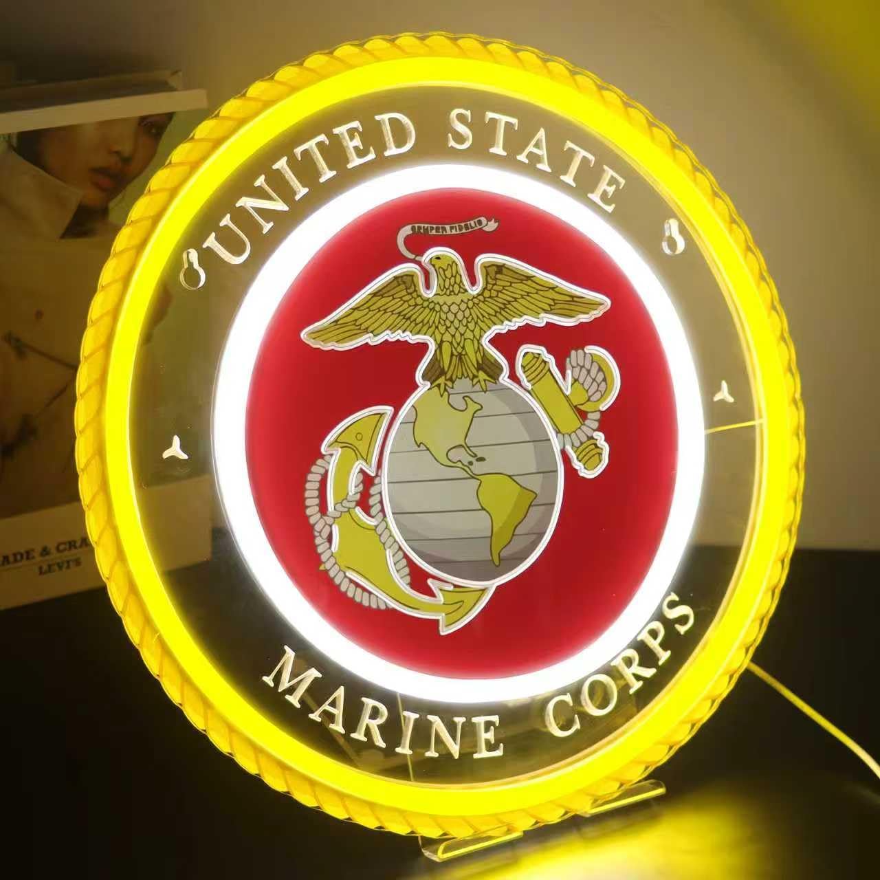 Military-themed Neon Light Vet - Neon Sign Party 评论和价格