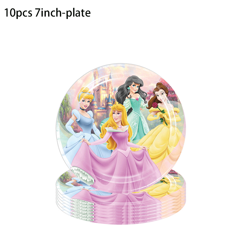 Princess Birthday Party Pink P - Table Cloth Disposable 评论和价格