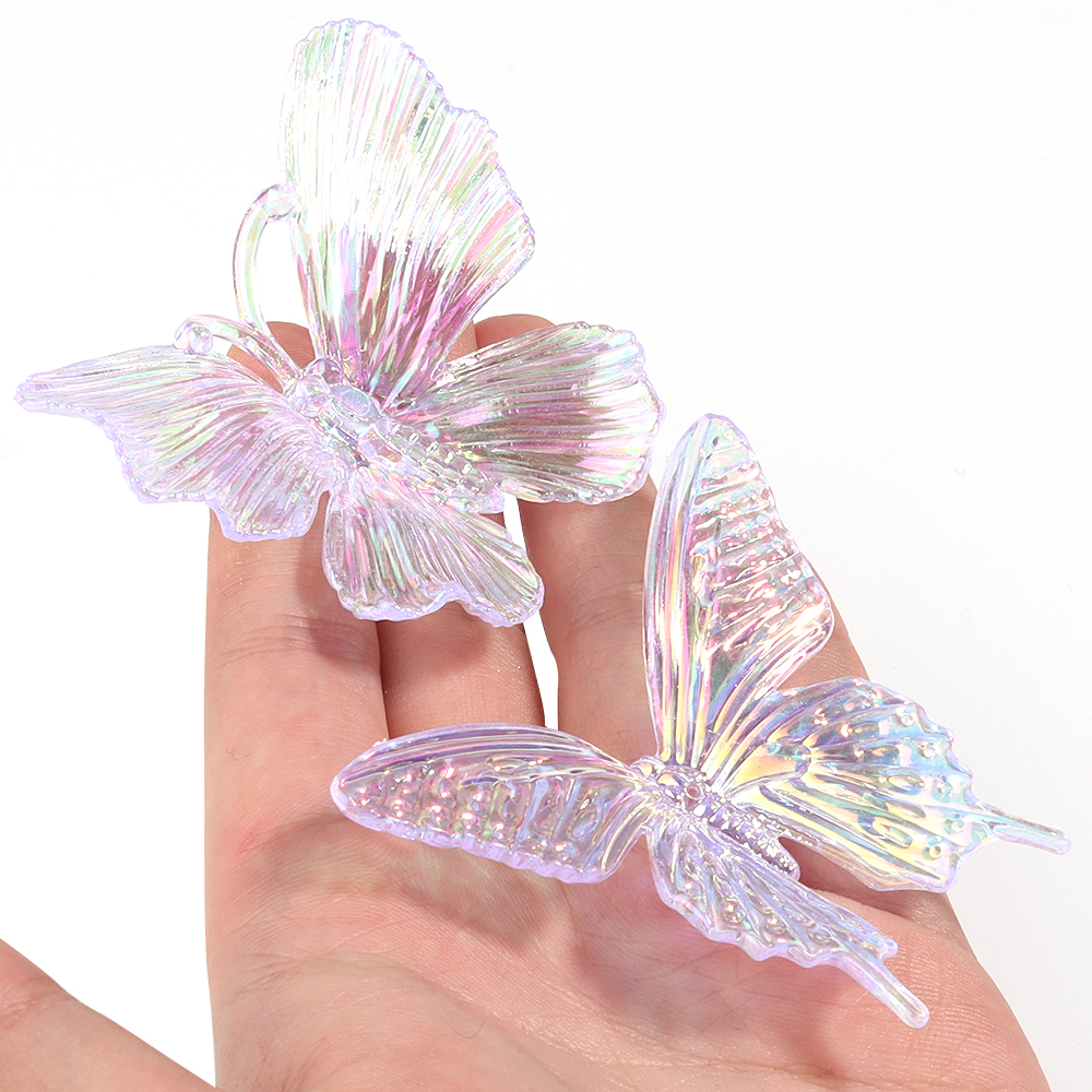5pcs Acrylic Butterfly Gradien - Event Suppliers 评论和价格