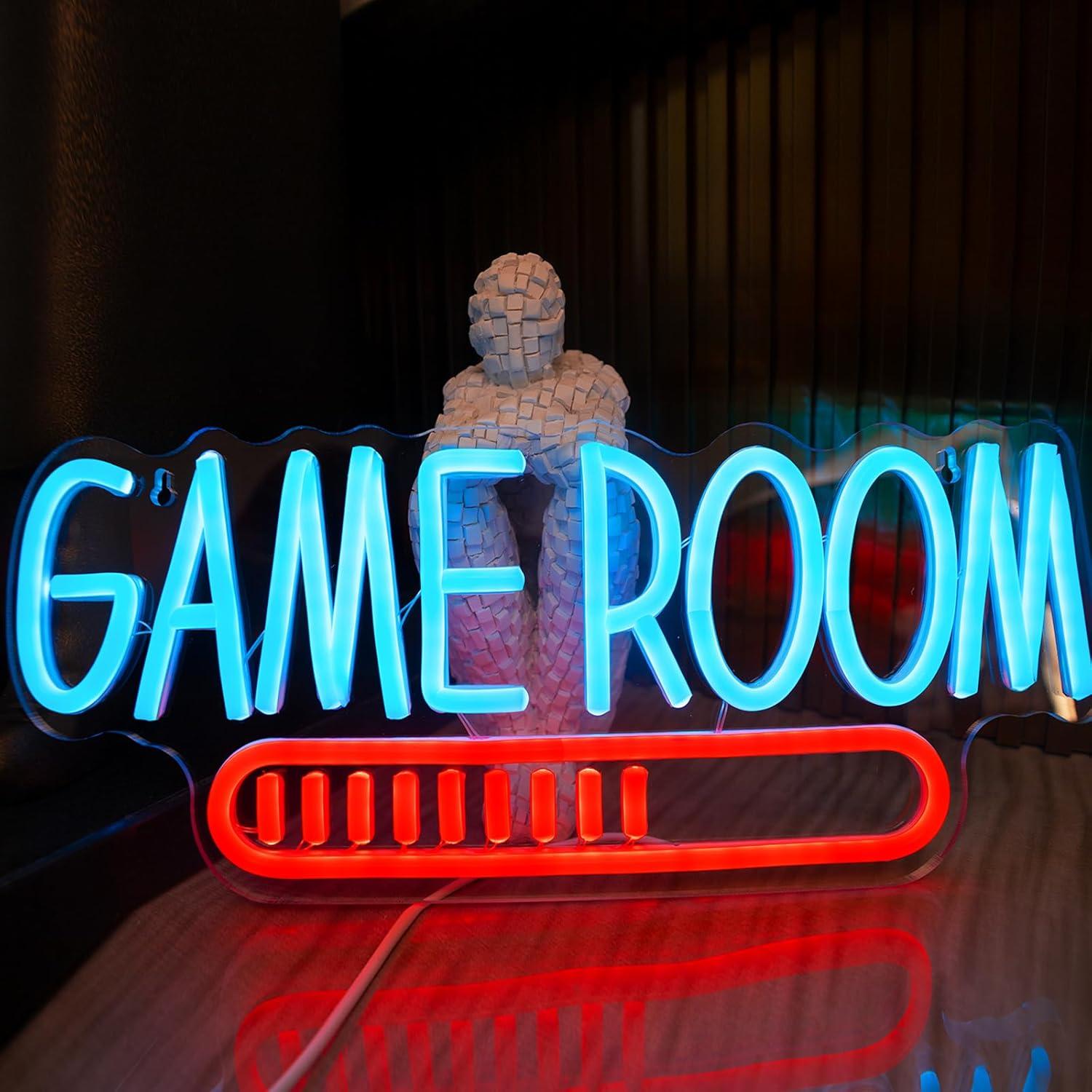 Game Room Neon Sign USB Powere - Neon Sign Party 评论和价格