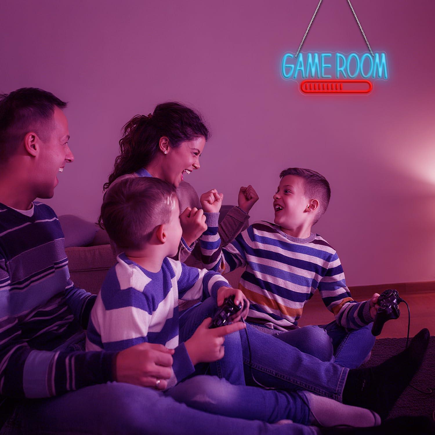 Game Room Neon Sign USB Powere - Neon Sign Party 评论和价格