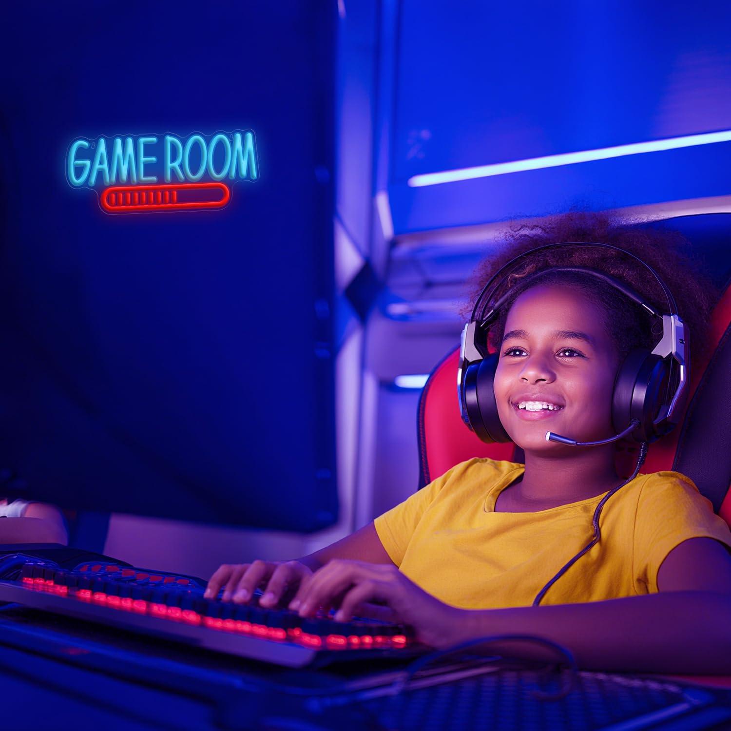 Game Room Neon Sign USB Powere - Neon Sign Party 评论和价格