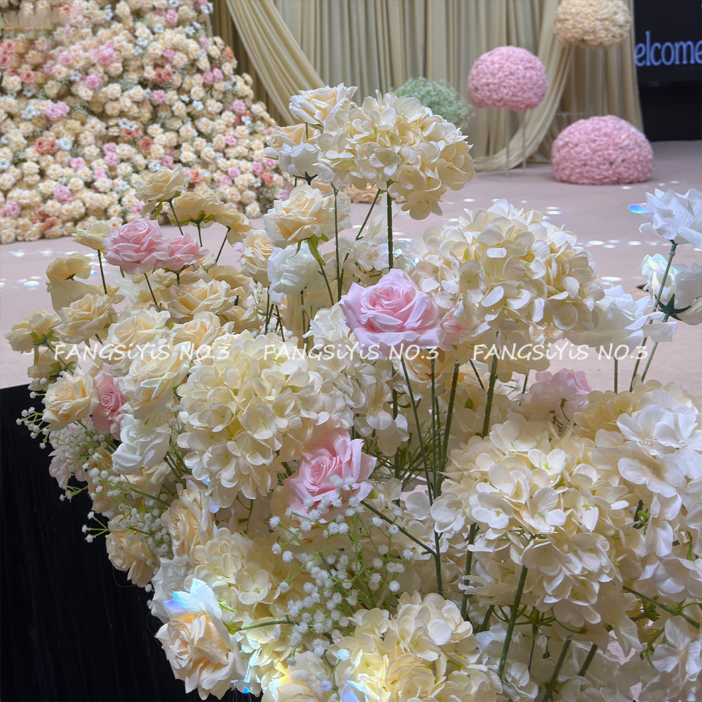 Luxury Champagne Pink Rose Art - Flower Wall Panel 评论和价格