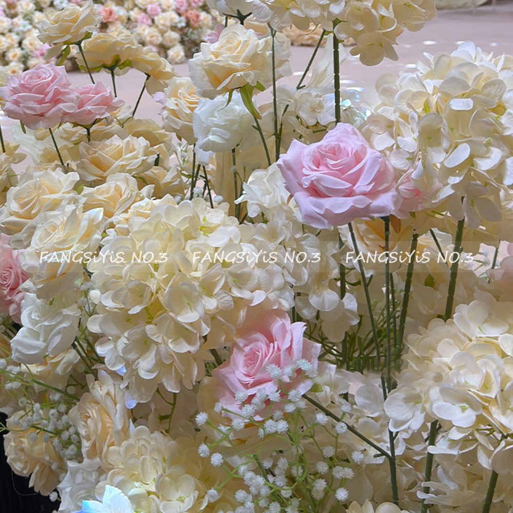 Luxury Champagne Pink Rose Art - Flower Wall Panel 评论和价格