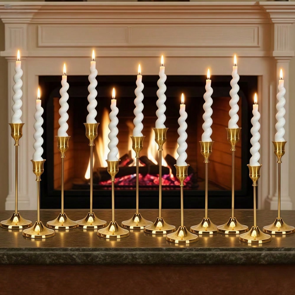 36 Pcs Taper Candle Holders Bu - Centerpiece Stick 评论和价格