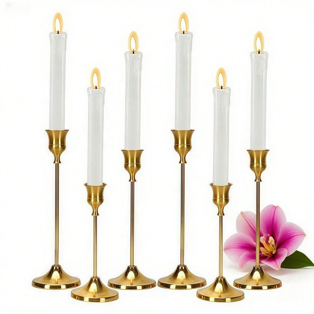 36 Pcs Taper Candle Holders Bu - Centerpiece Stick 评论和价格