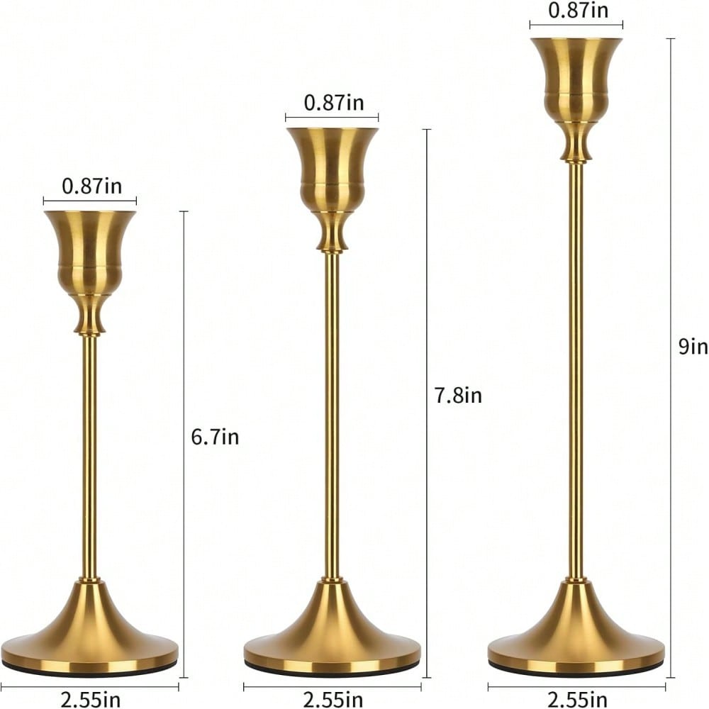 36 Pcs Taper Candle Holders Bu - Centerpiece Stick 评论和价格