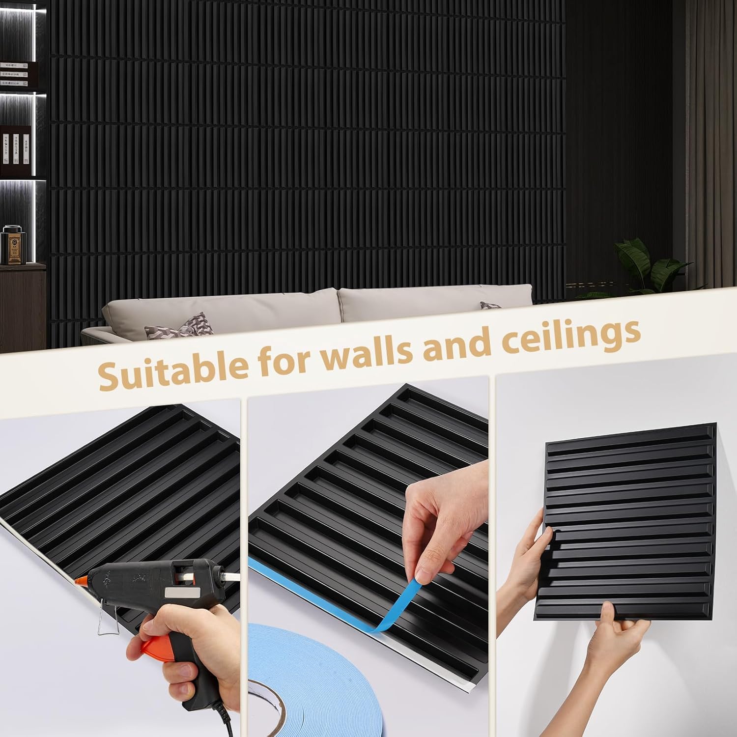 30 Pack 3D Wall Panels for Int - Flower Wall Panel 评论和价格