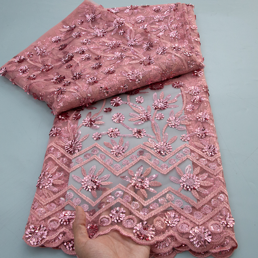 2026 French Sequins Lace Fabri - Glitter Tablecloth 评论和价格