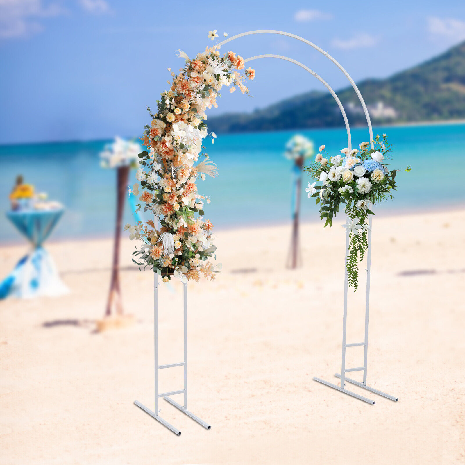 Metal Wedding Stand Arch Frame - Balloon Arch Kit 评论和价格
