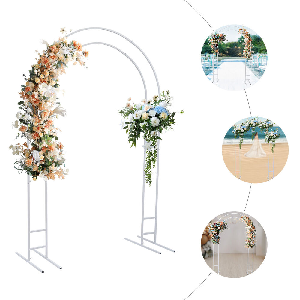 Metal Wedding Stand Arch Frame - Balloon Arch Kit 评论和价格