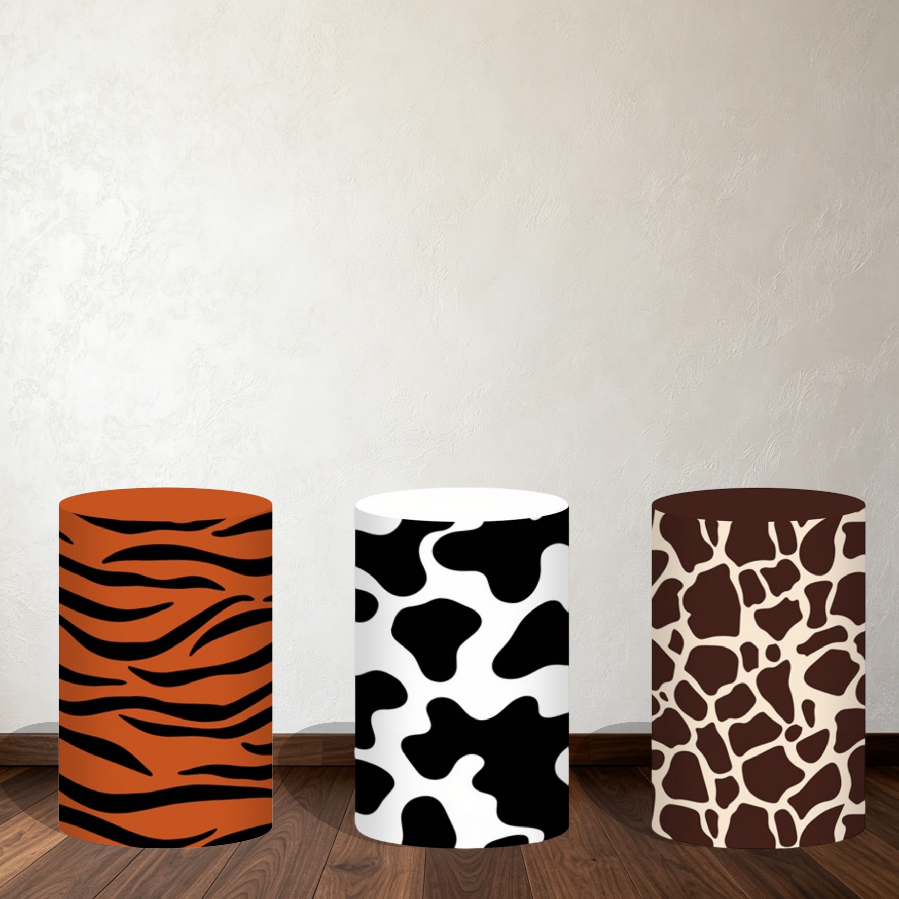 Safari Cylinder Pedestal Stand - Dessert Table Backdrop 评论和价格